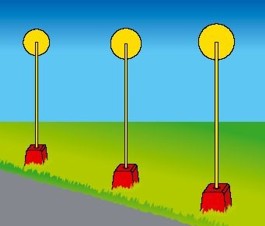 Modine di segnalazione per cippi Feno