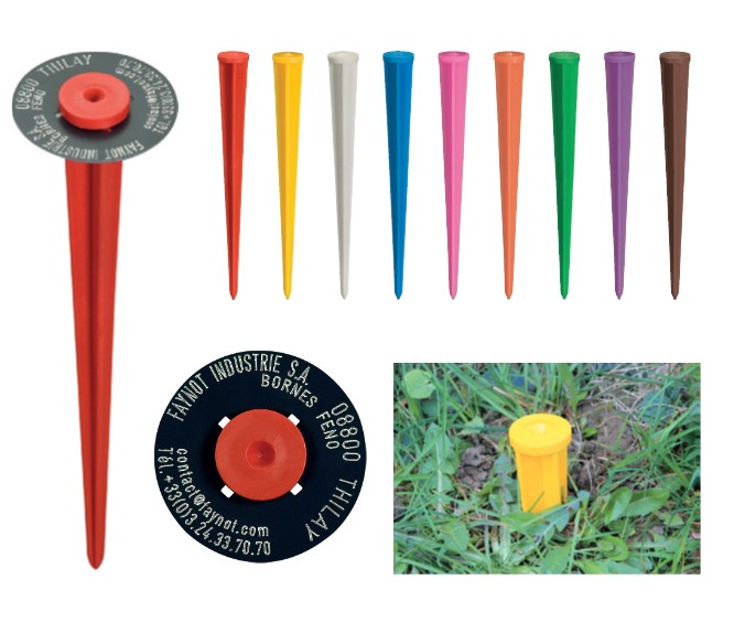 PICCHETTI IN PLASTICA PER AGRIMENSURA