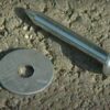 75100.047 - Confezione 50pz chiodo topografico 100mm standard, con rondella-3908
