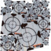 Confezione target adesivi riflettenti 50x50mm con croce di mira-0