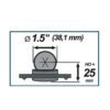 BO-1493-20 - Basamento triangolare "Klimax Plus"-3246