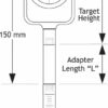 SM-AP-25CL - Palina telescopica 2,50mt con attacco intercambiabile-3317