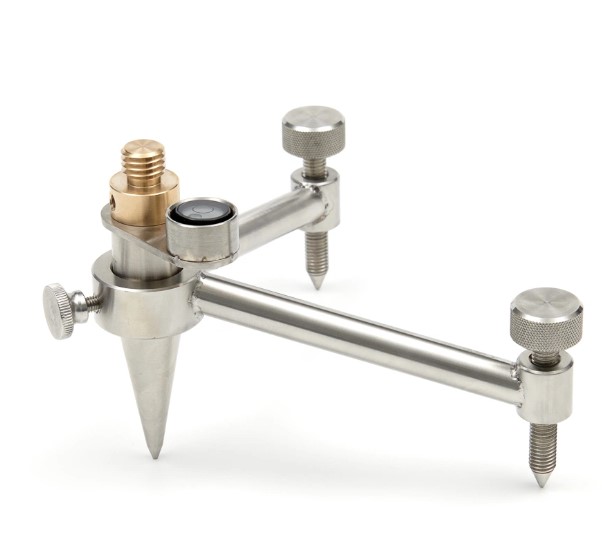 GQ-MBMP-Z-21 - Kit Mini Bipode + Mini palina di precisione, con attacco 5/8"-0